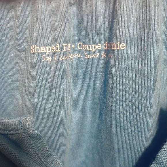 Turquoise Split Neck Top - Picture 3 of 3